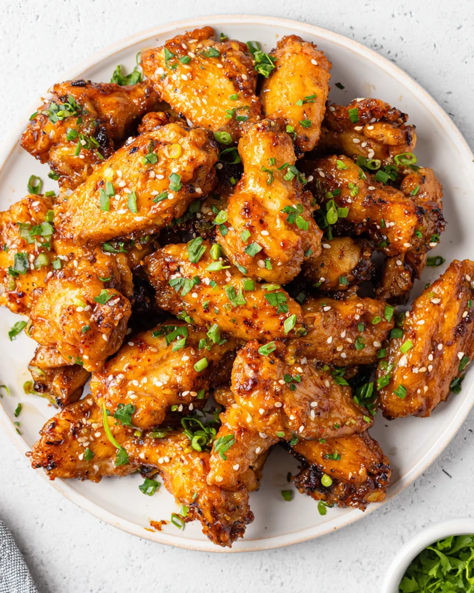 Homemade Korean Air Fryer Chicken Wings photo