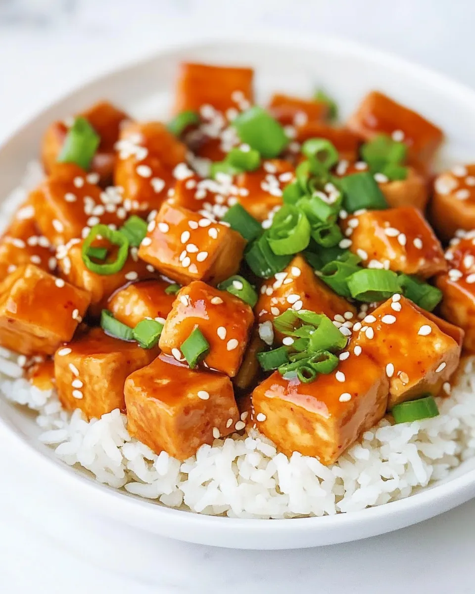 Easy Korean Tofu Recipe picture