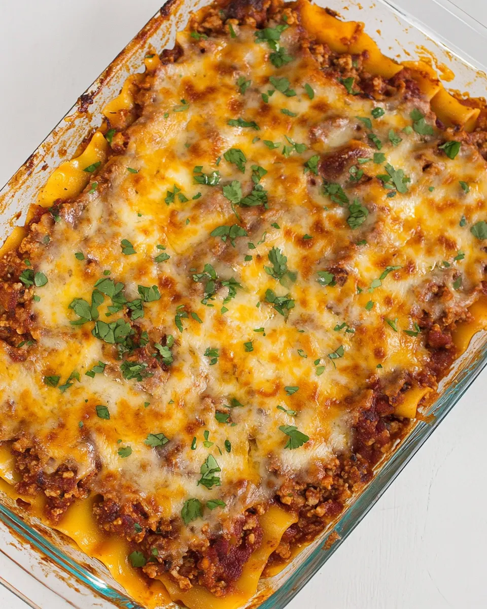 Easy Lazy Low Fat Lasagna recipe photo