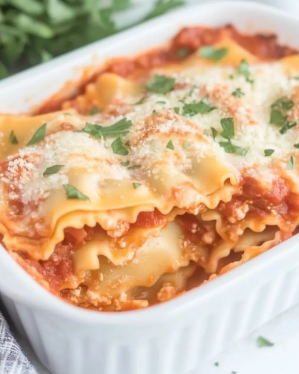 classic Lazy Ravioli Lasagna Recipe (Easy Casserole) image