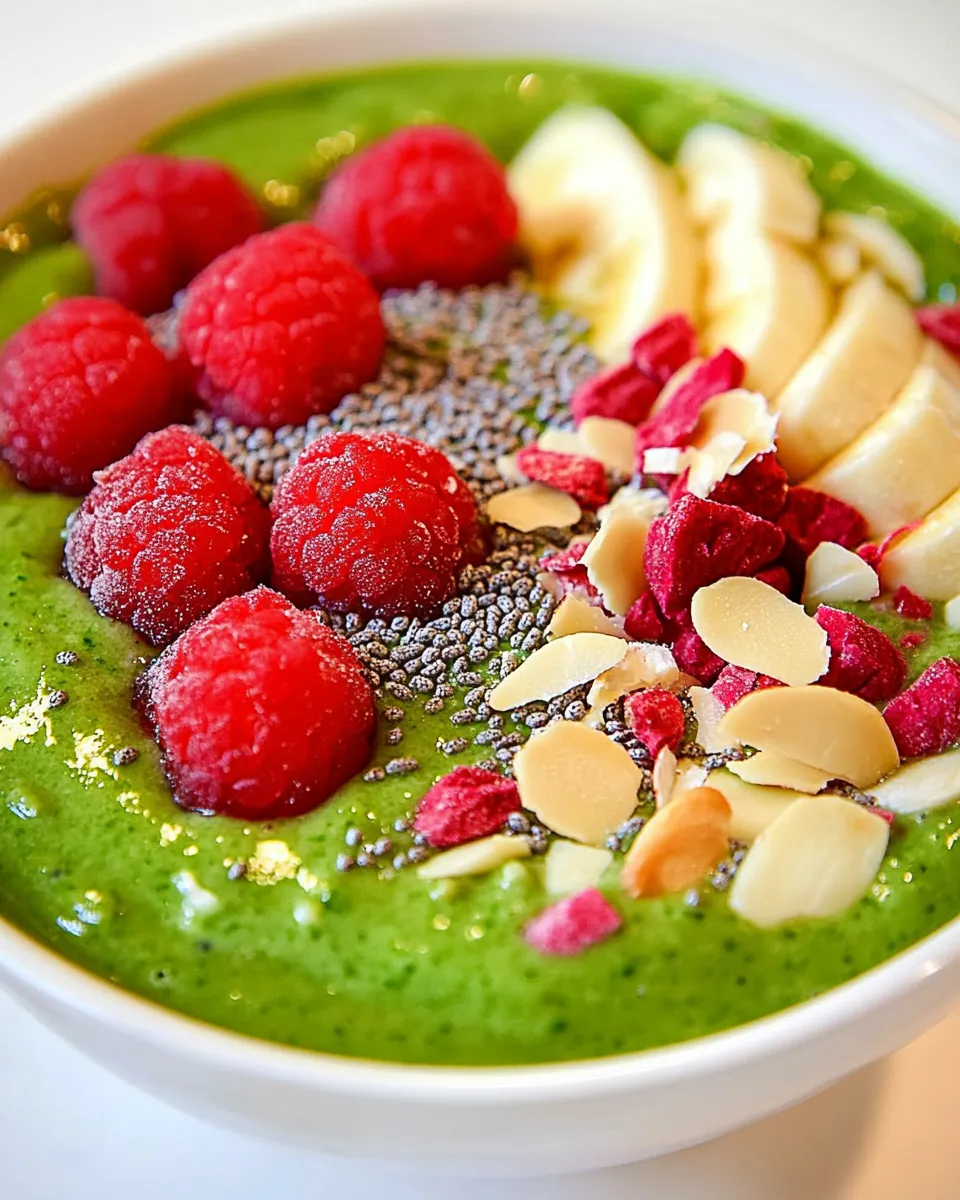 Easy Lean, Green Protein Smoothie Bowl picture