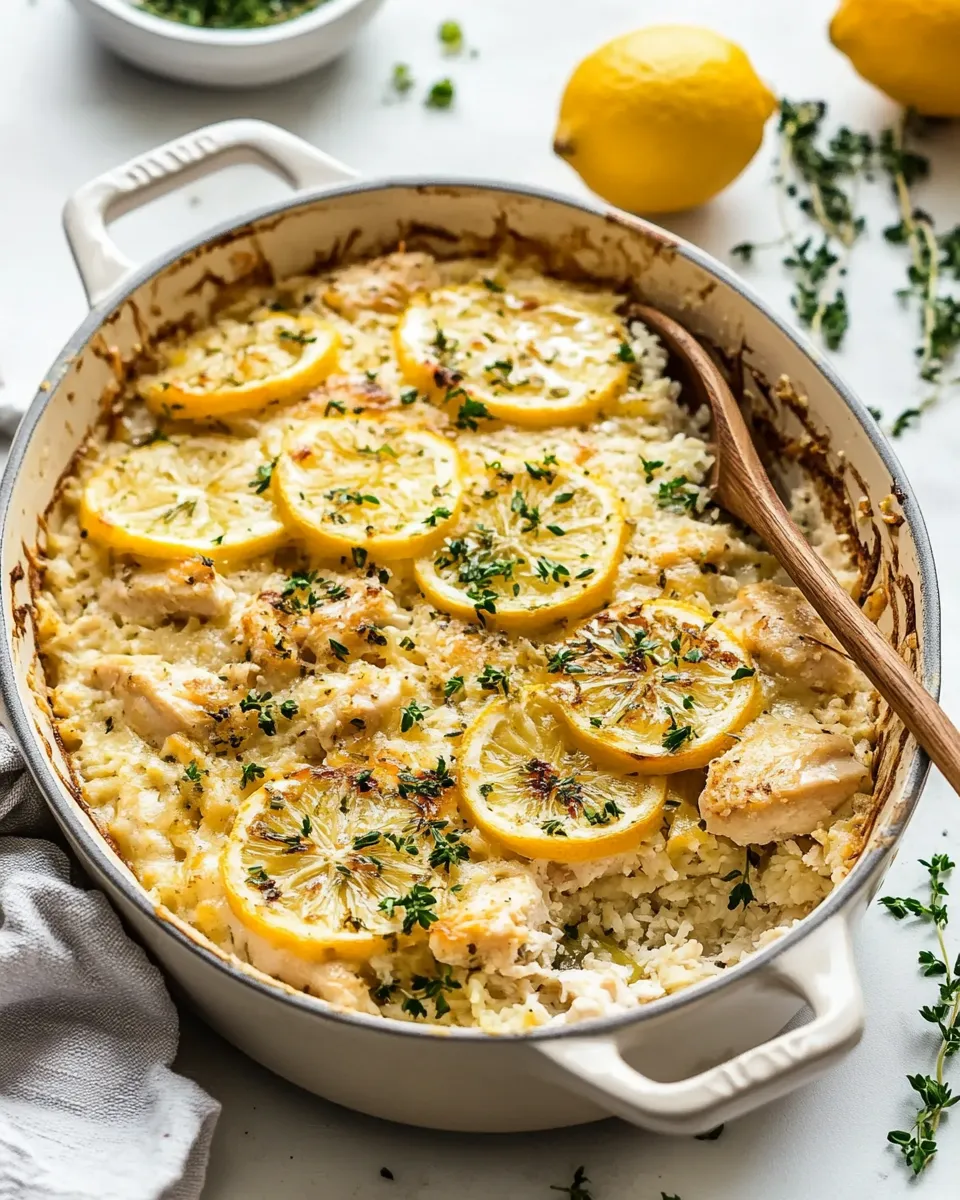 Classic Lemon Chicken Casserole image