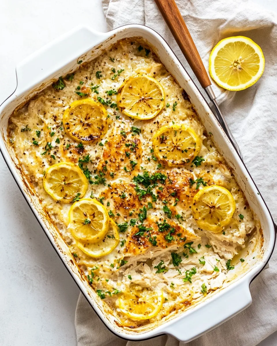 Easy Lemon Chicken Casserole recipe photo
