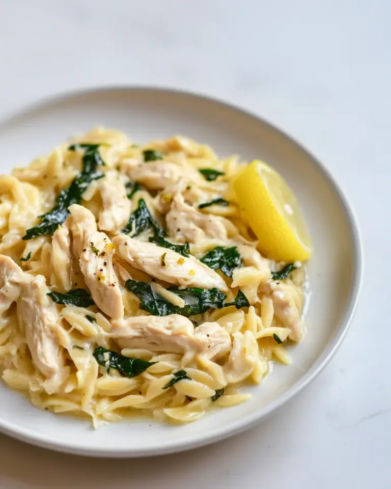 Homemade Lemon Chicken Orzo photo
