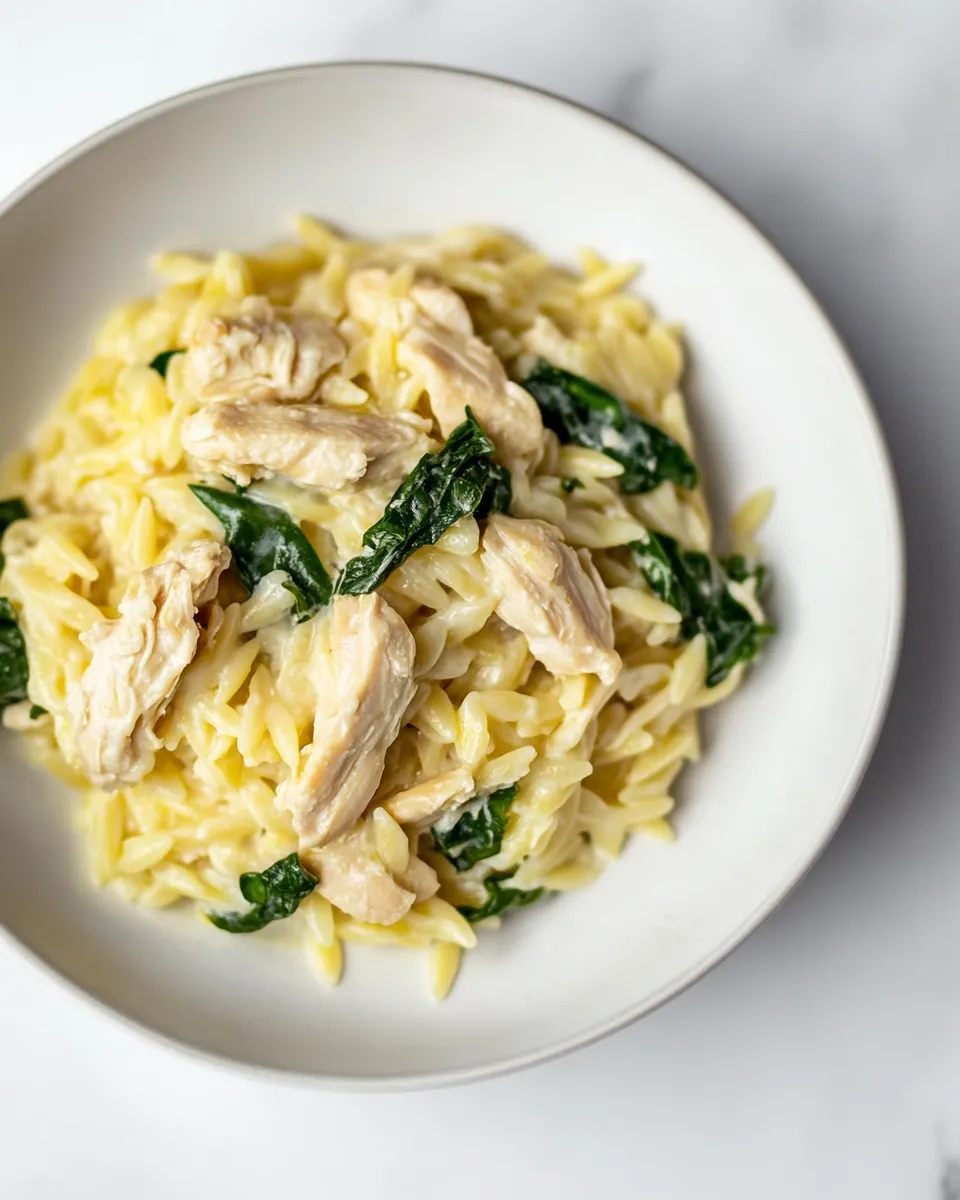 Easy Lemon Chicken Orzo recipe photo