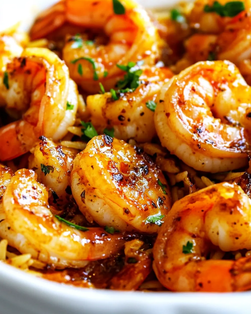 classic Lemon Garlic Shrimp (with Greek Orzo) image