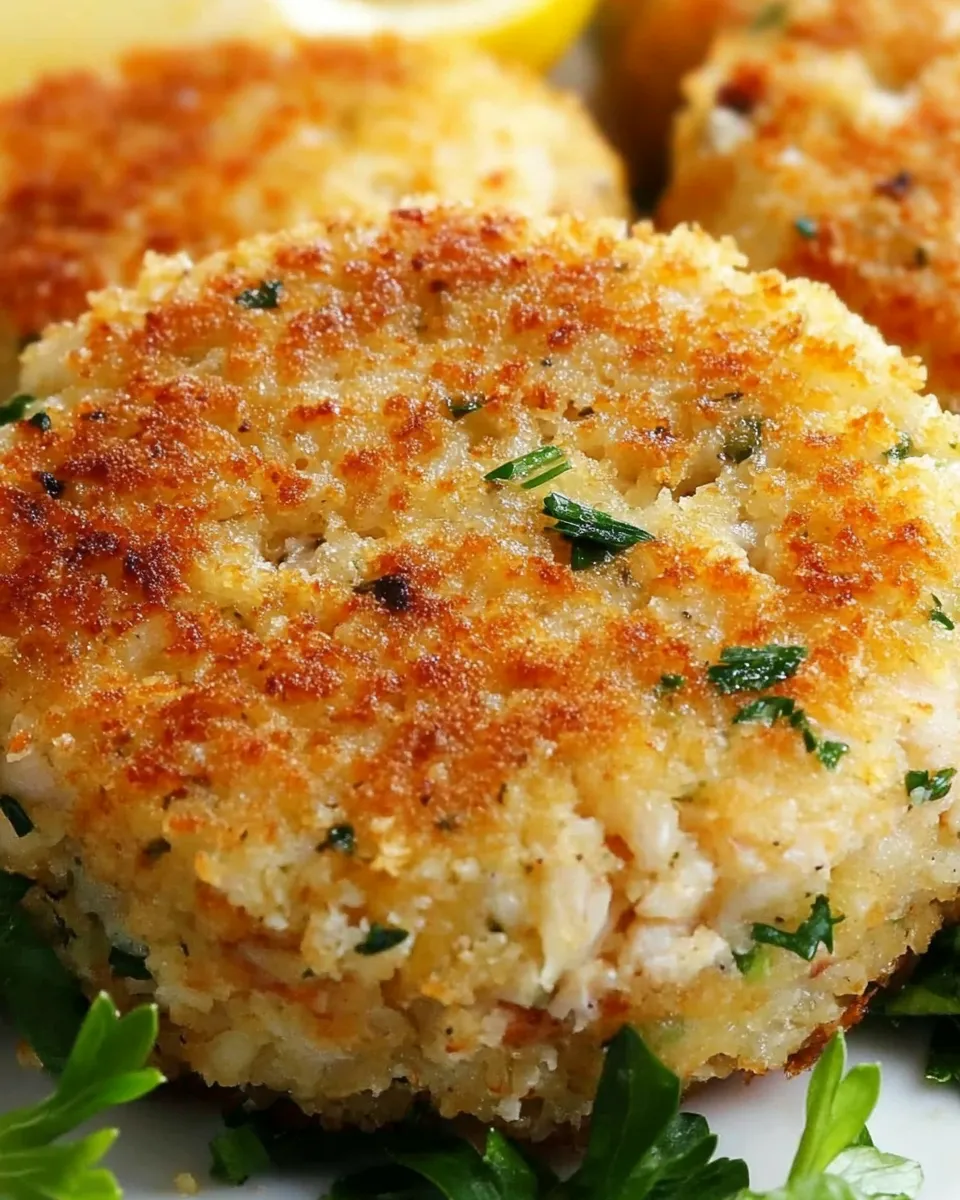 Classic Lemon Garlic Tuna Cakes Recipe image