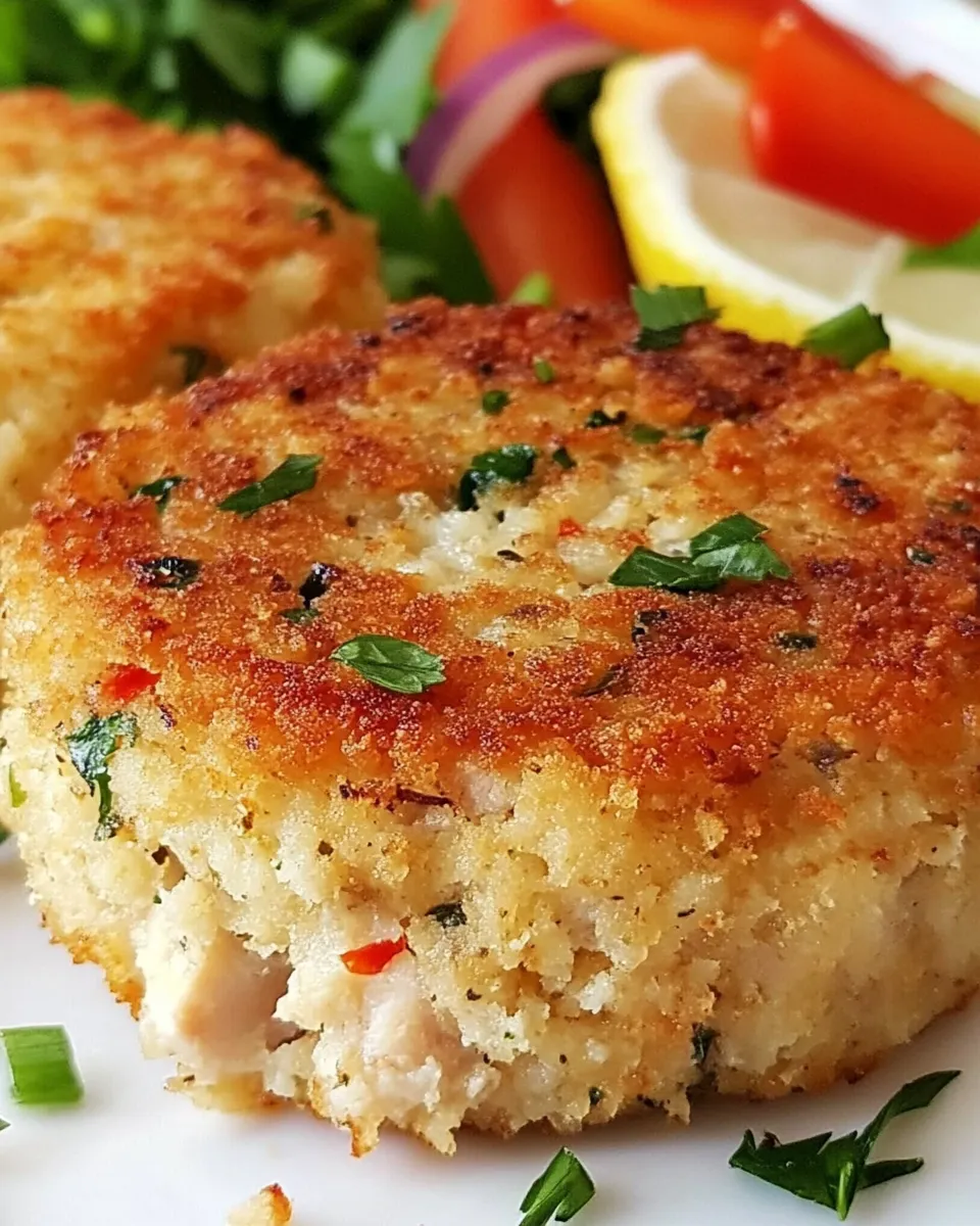 Easy Lemon Garlic Tuna Cakes Recipe recipe photo