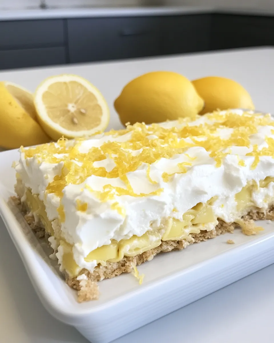 Homemade Lemon Lasagna photo