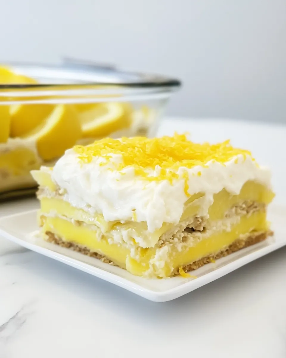 Easy Lemon Lasagna recipe photo