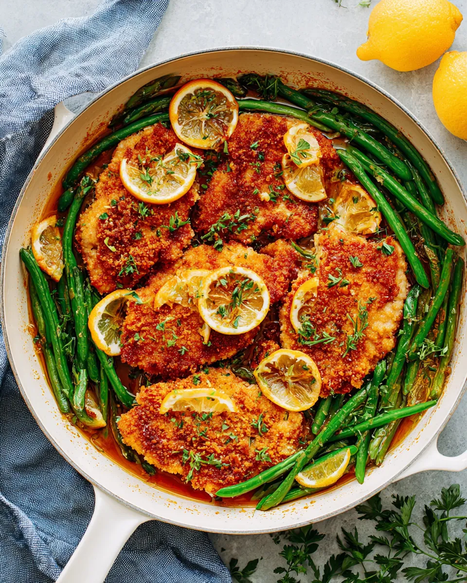 Classic Lemon Parmesan Chicken image