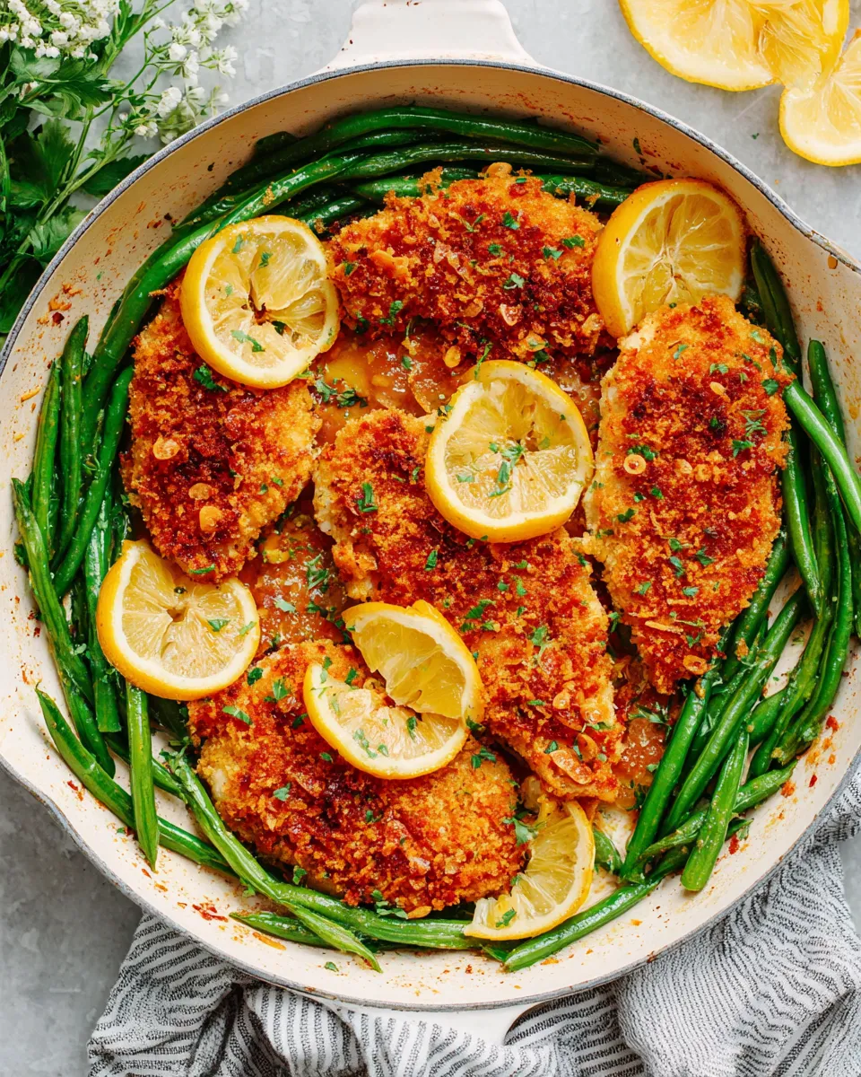 Easy Lemon Parmesan Chicken recipe image