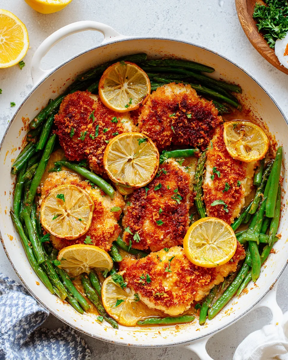 Delicious Lemon Parmesan Chicken dish photo