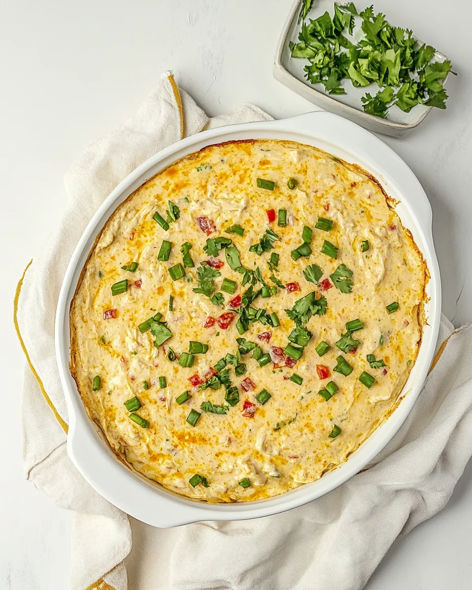 Easy Light and Healthy Buffalo Chicken Dip recipe photo