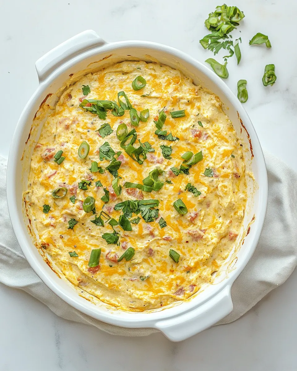 Delicious Light and Healthy Buffalo Chicken Dip food shot