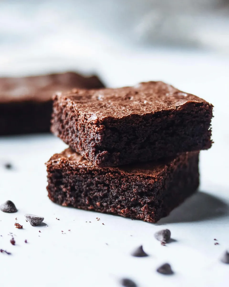 Homemade Low-Carb Protein Brownies photo