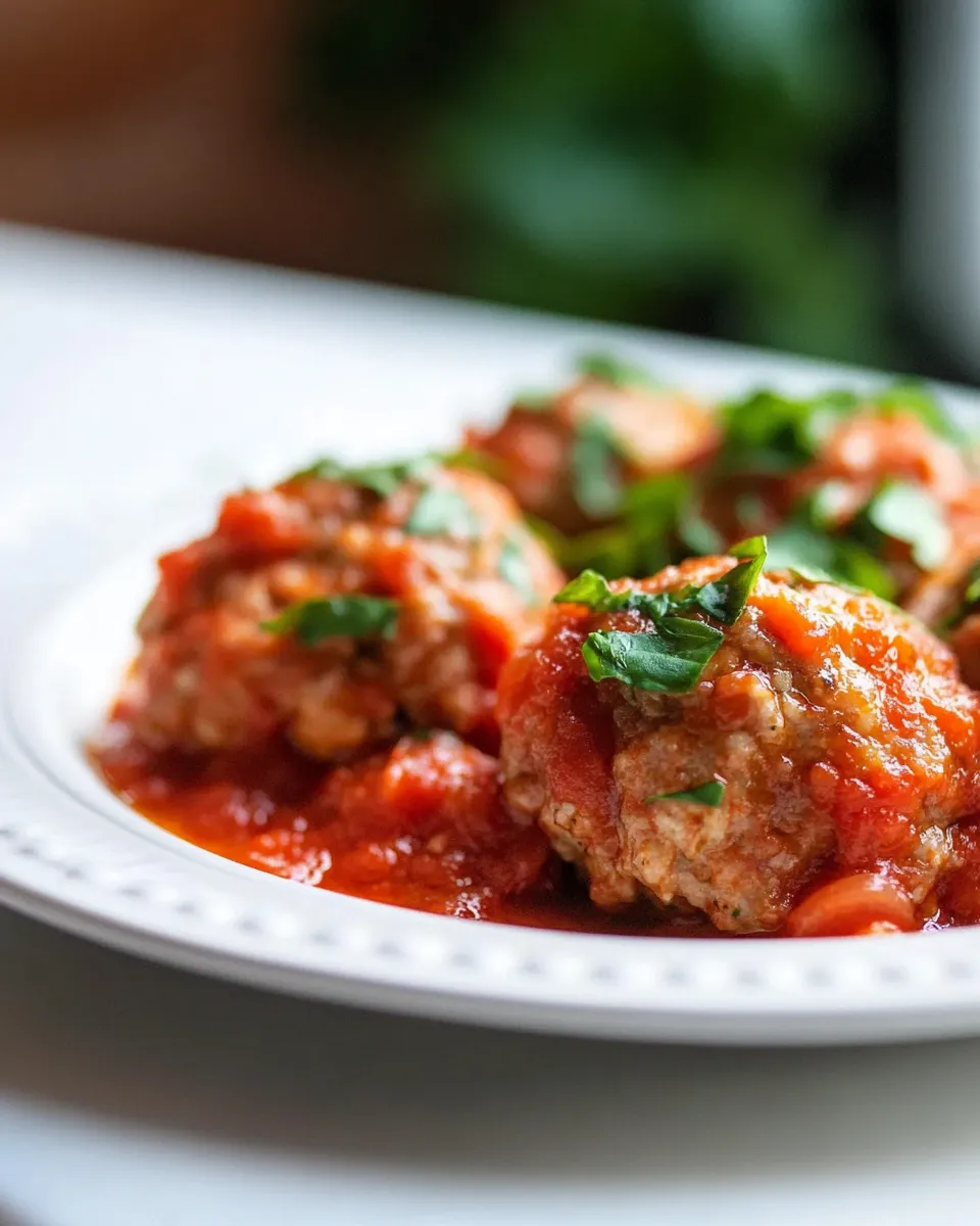 Classic Macro Friendly Porcupine Meatballs image