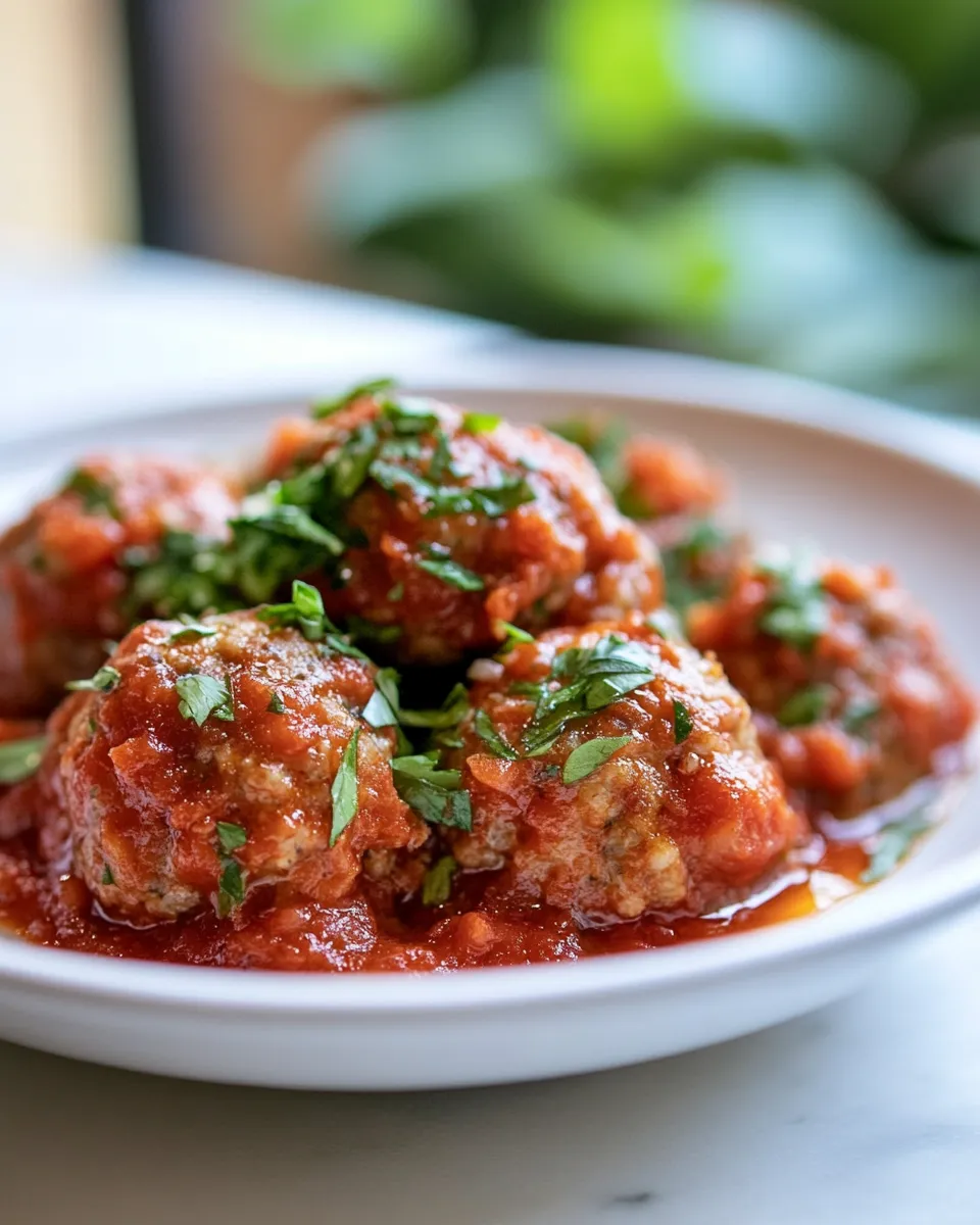 Easy Macro Friendly Porcupine Meatballs recipe photo