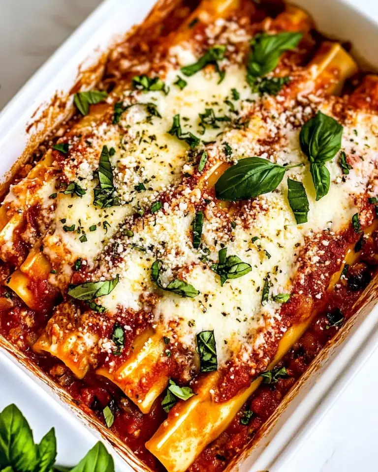 Homemade Manicotti photo