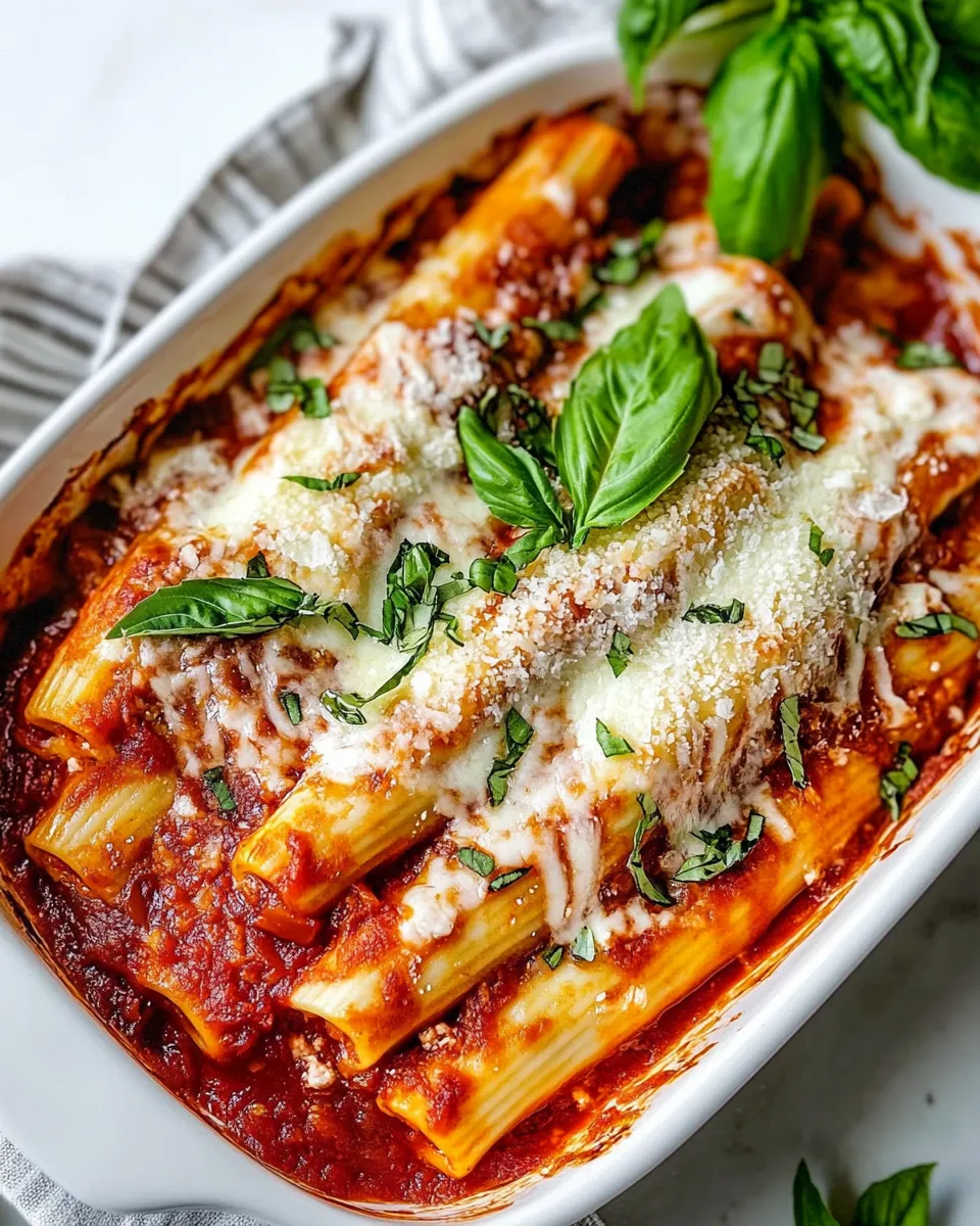 Classic Manicotti recipe image