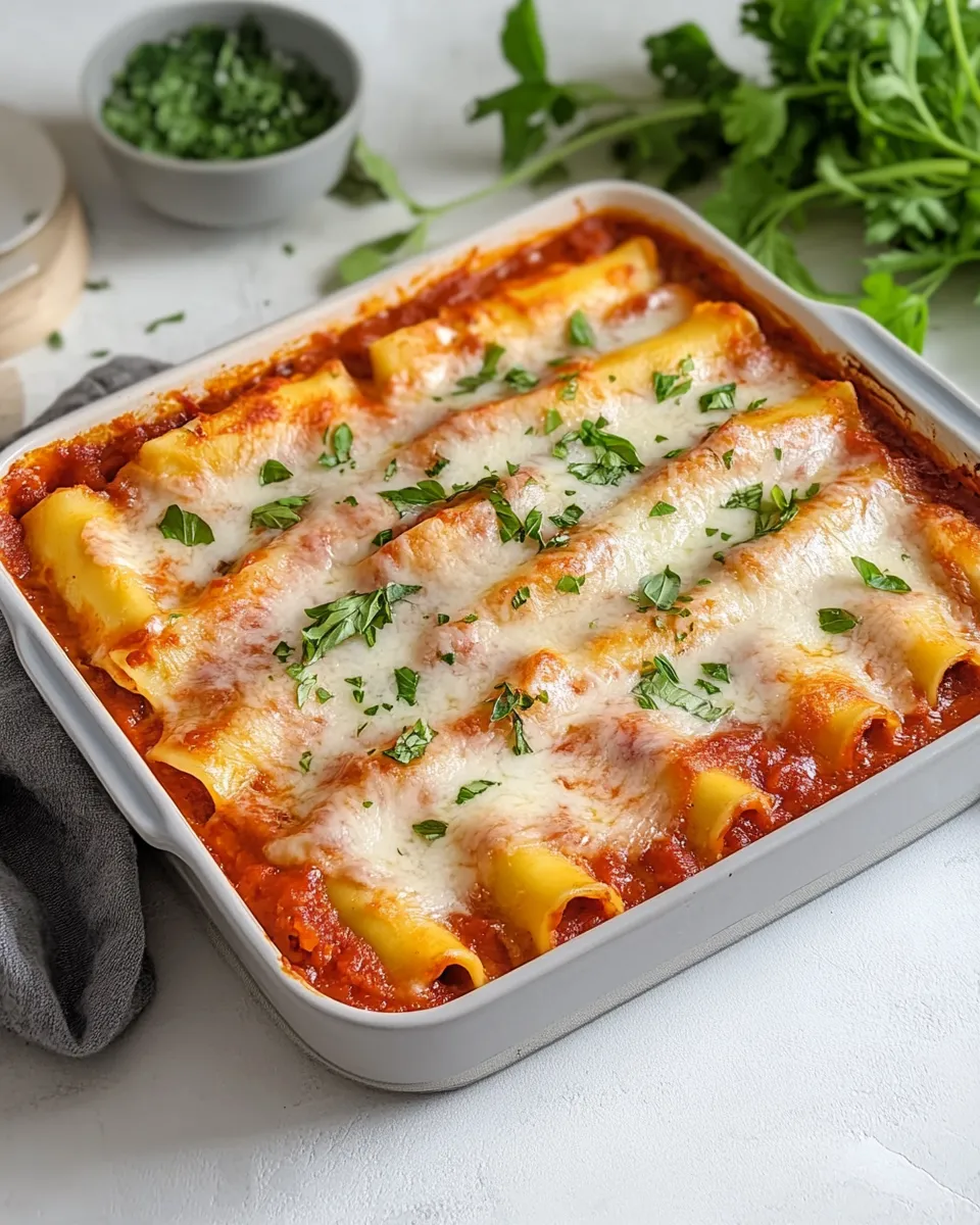 Classic Manicotti Shells recipe photo