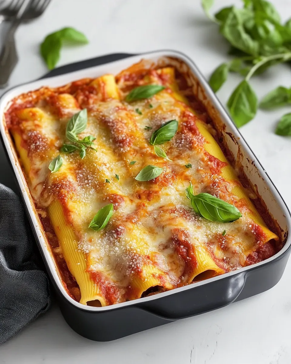 Easy Manicotti Shells image