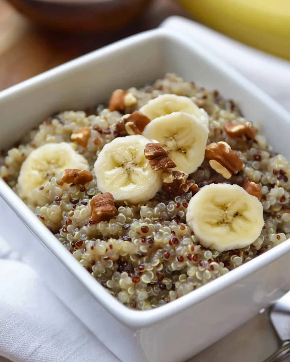 Easy Maple Banana Quinoa Recipe recipe photo