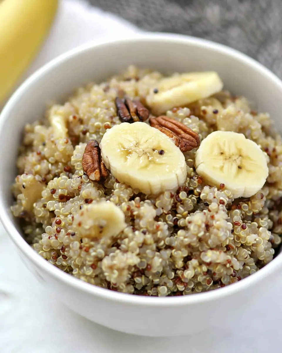 Delicious Maple Banana Quinoa Recipe dish photo