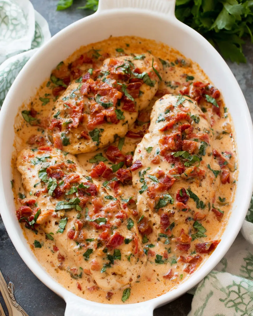 Classic Marry Me Chicken dish photo