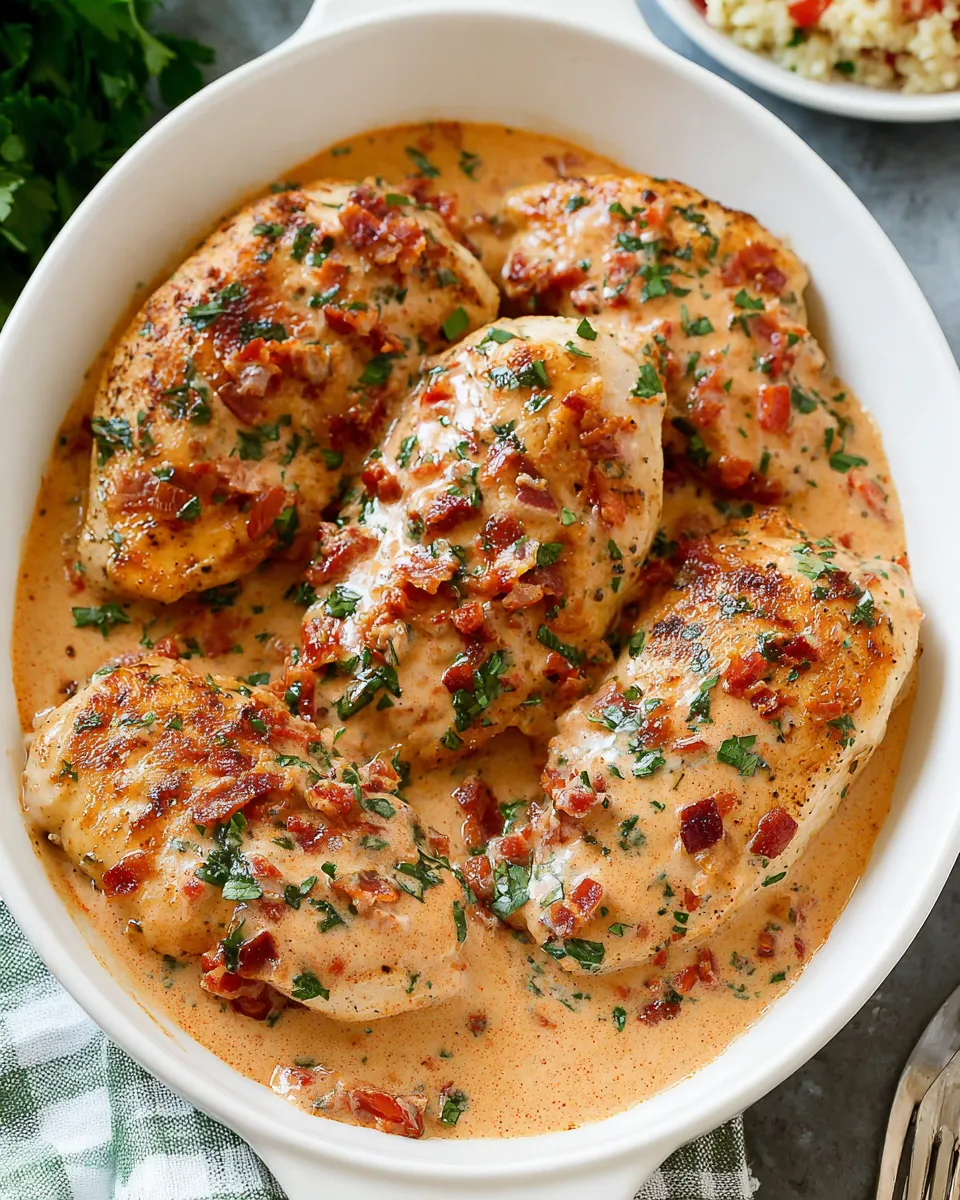 Easy Marry Me Chicken food shot