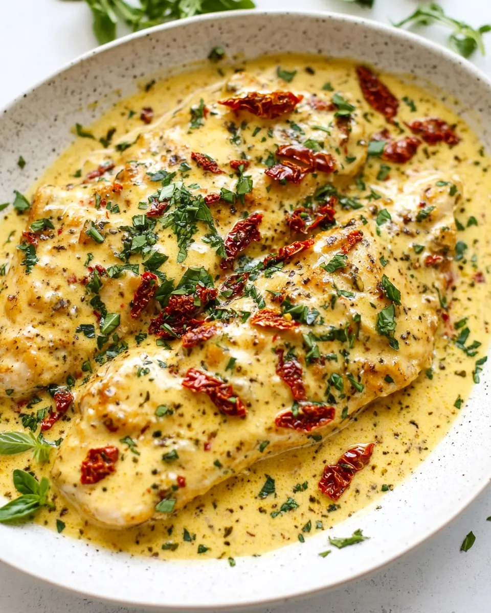 Classic Marry Me Chicken (Creamy Sun-Dried Tomato Chicken) image