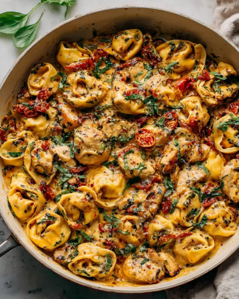 Homemade Marry Me Chicken Tortellini photo