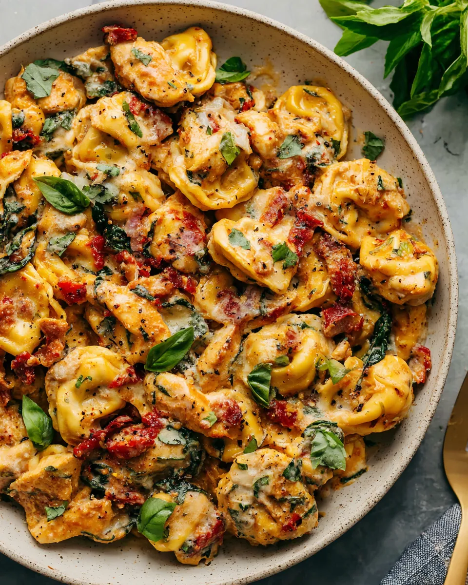 Easy Marry Me Chicken Tortellini recipe photo