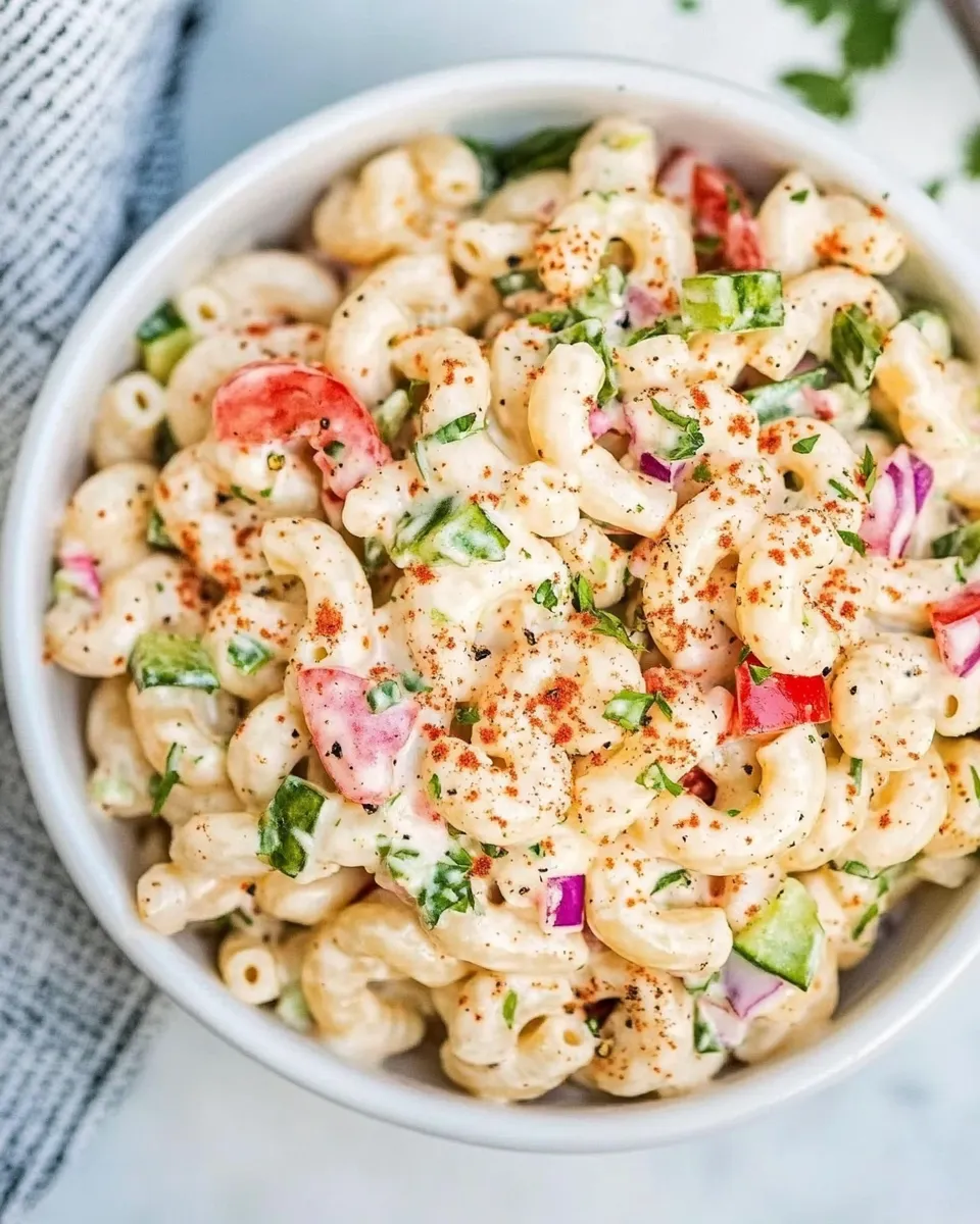 Classic Mayo-Free Macaroni Salad image