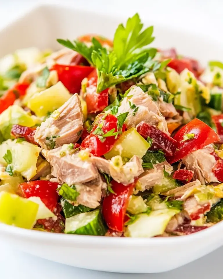 Homemade Mediterranean Tuna Salad photo