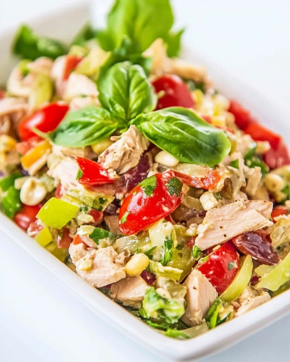 Classic Mediterranean Tuna Salad image