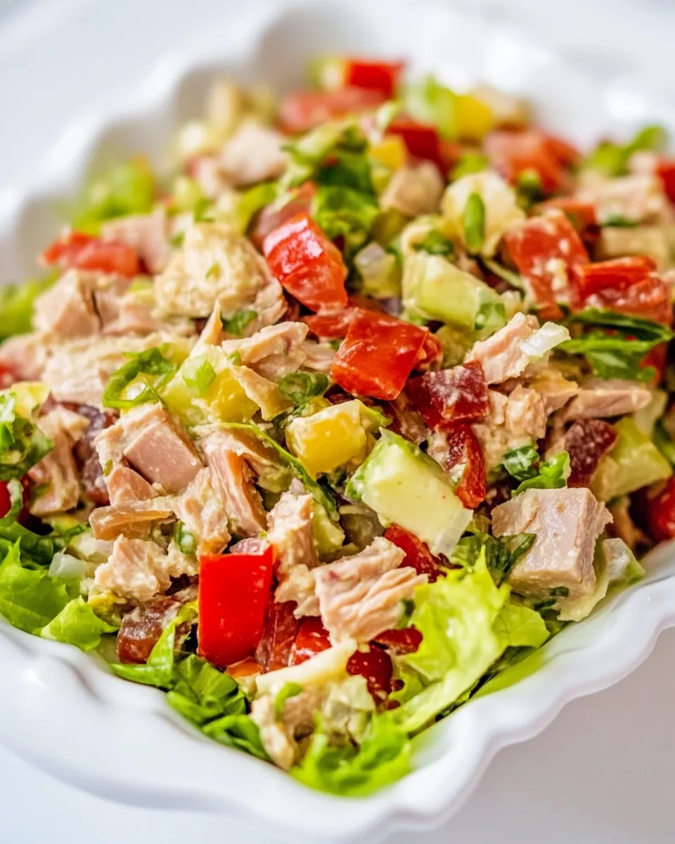 Easy Mediterranean Tuna Salad recipe photo