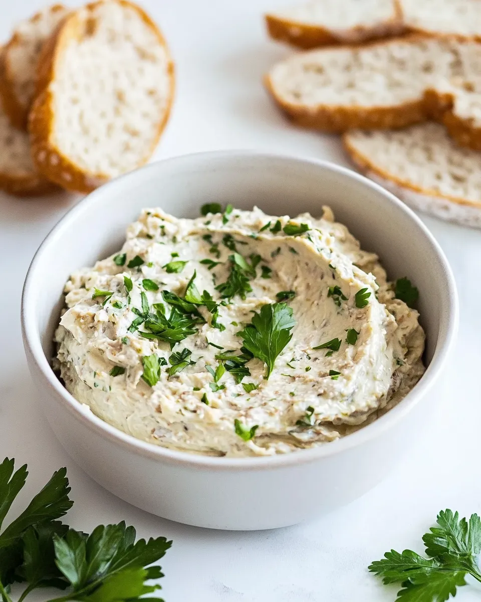 Classic Mediterranean Tuna & Cream Cheese Spread image