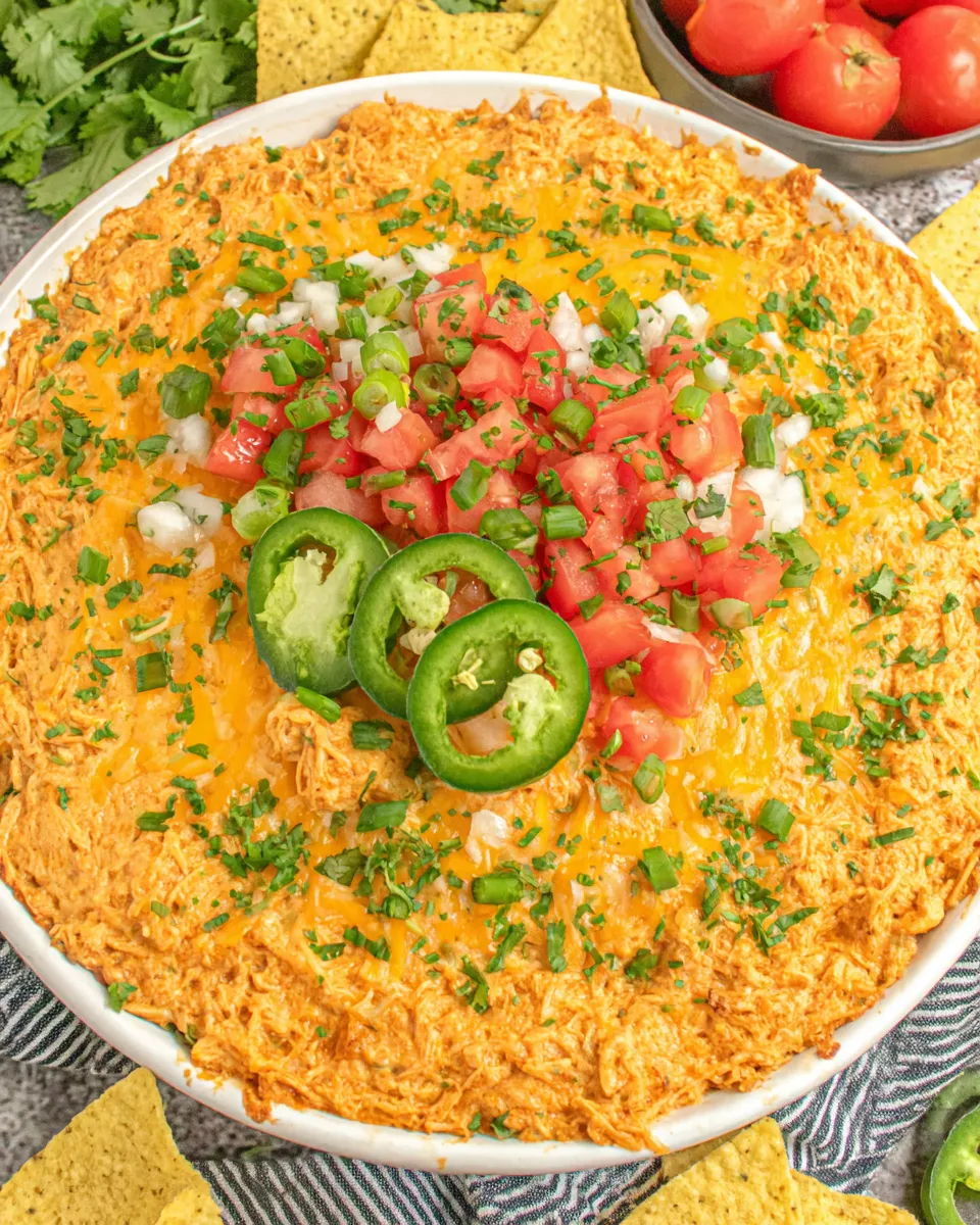 Homemade Mexican Chicken Dip photo
