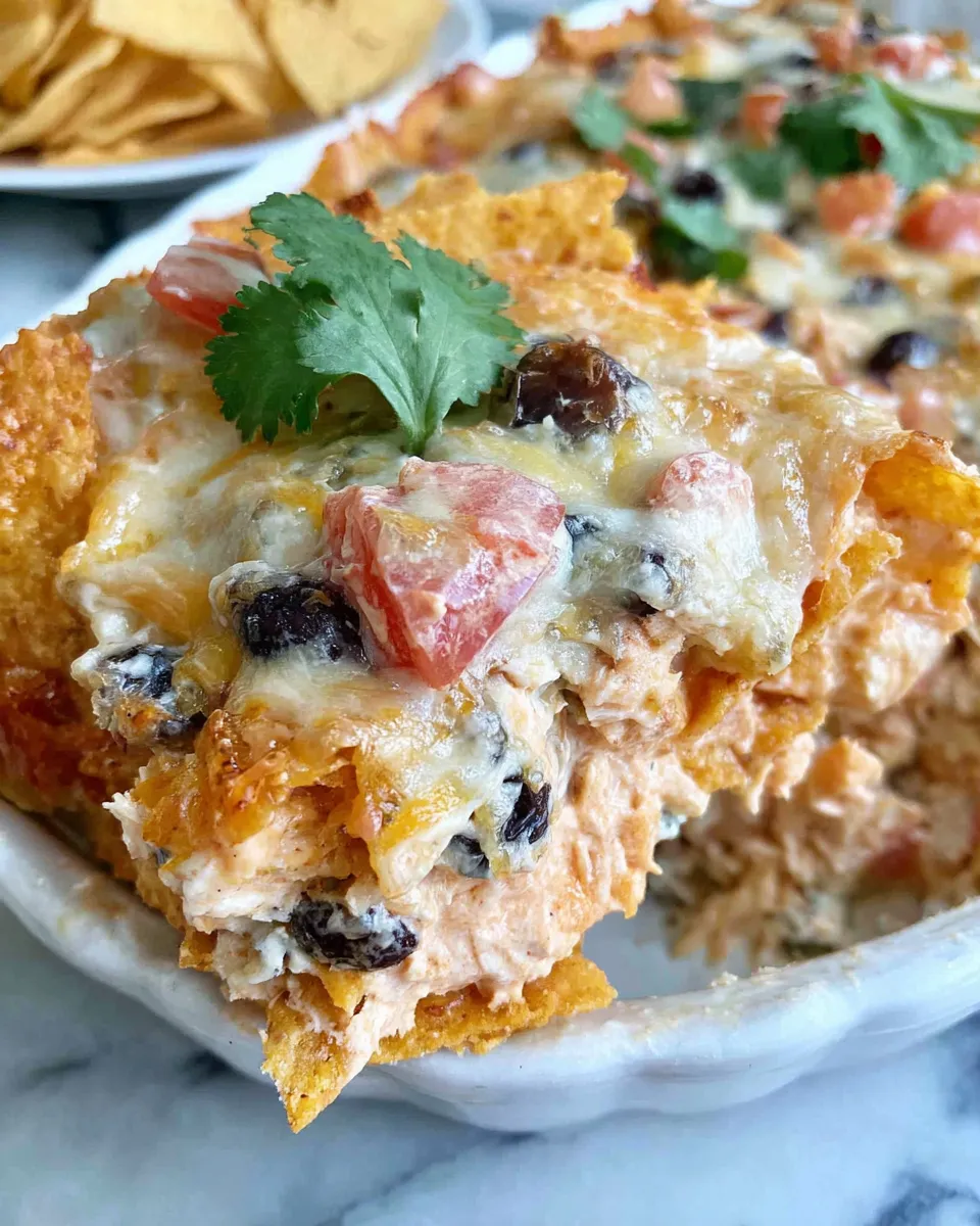 Homemade Mexican Chicken Dorito Casserole photo