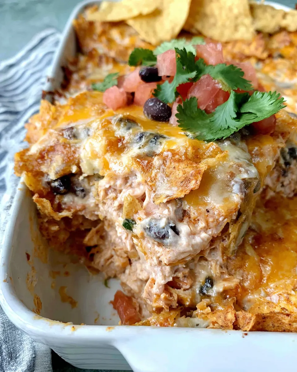 Classic Mexican Chicken Dorito Casserole image