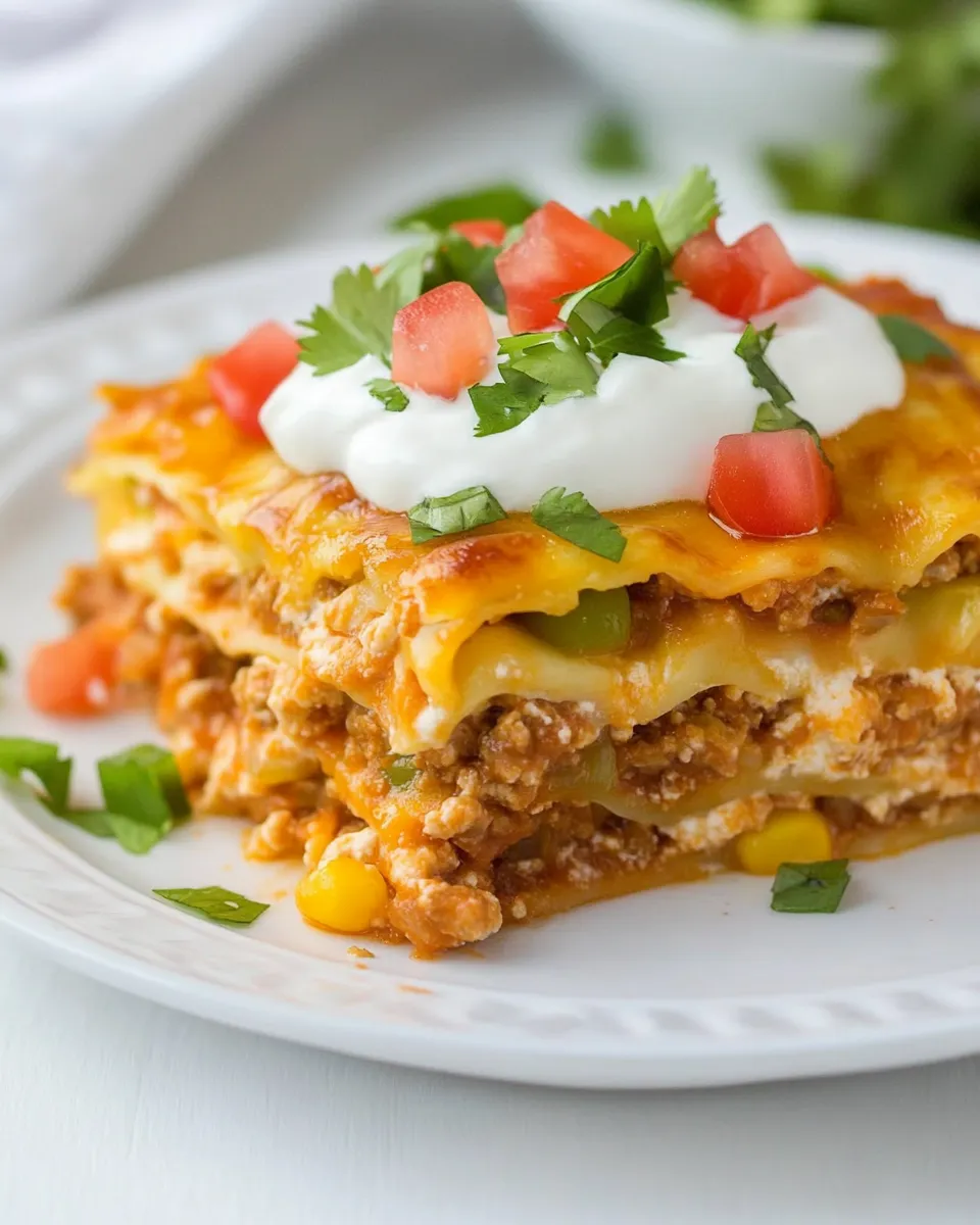 Classic Mexican Lasagna image