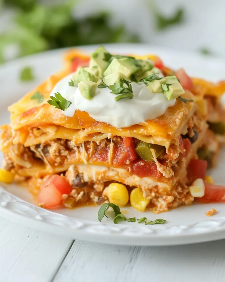 Delicious Mexican Lasagna dish photo