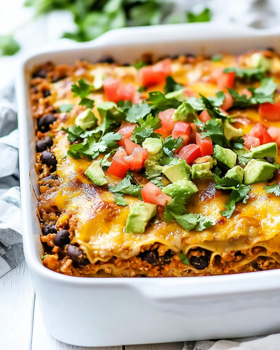 Classic Mexican Lasagna with Tortillas image