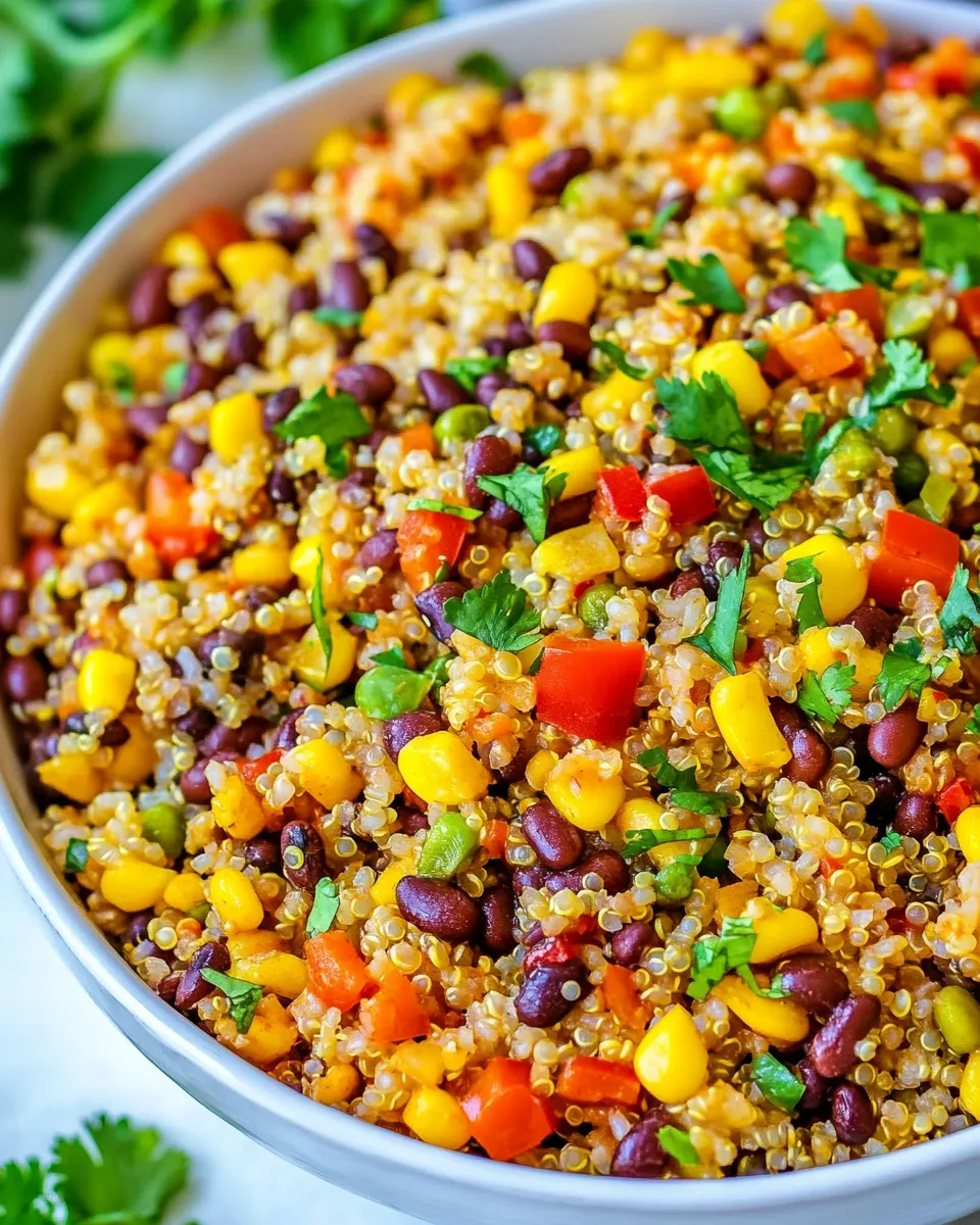 Homemade Mexican Rice, Beans, and Quinoa Medley photo