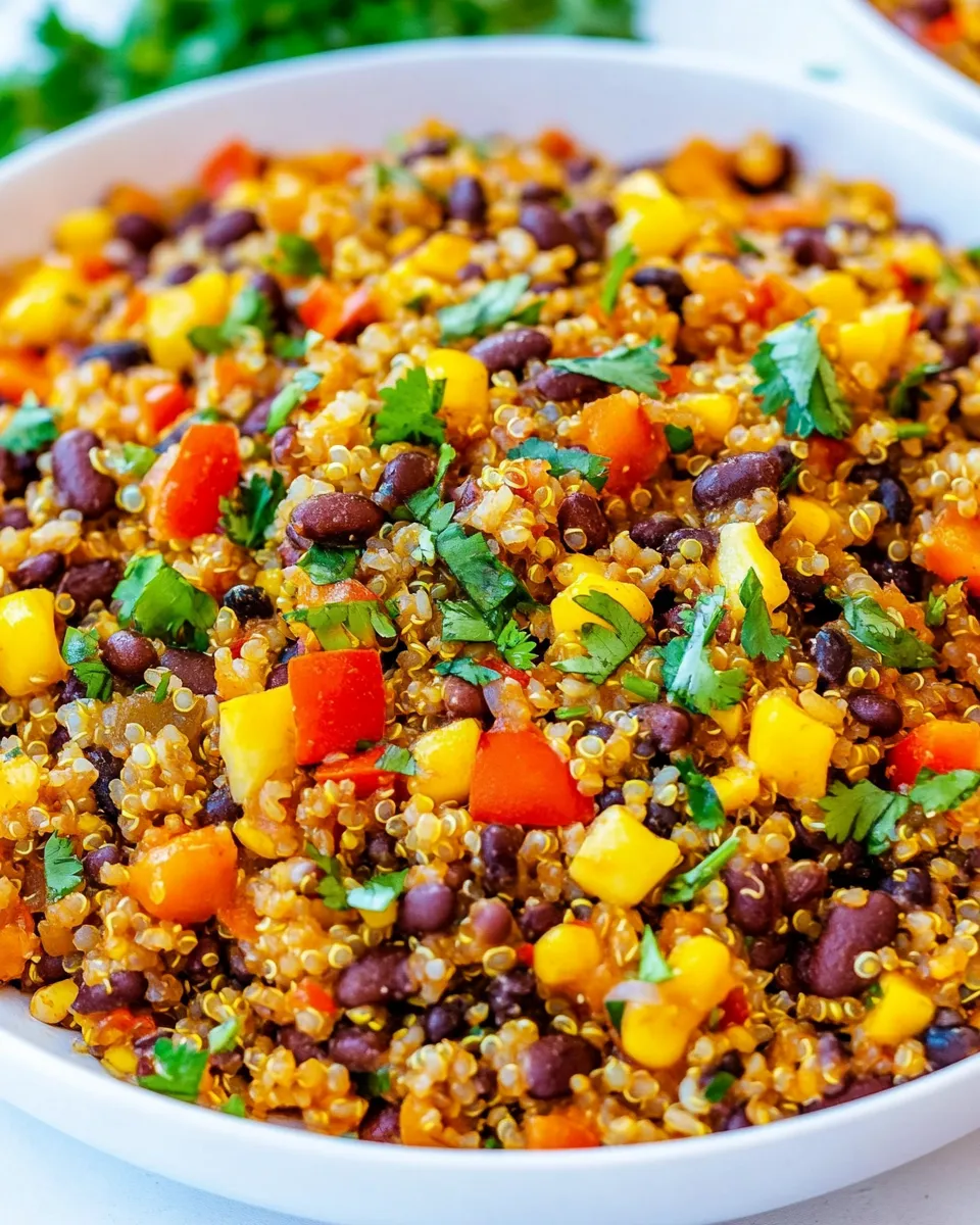 Classic Mexican Rice, Beans, and Quinoa Medley image
