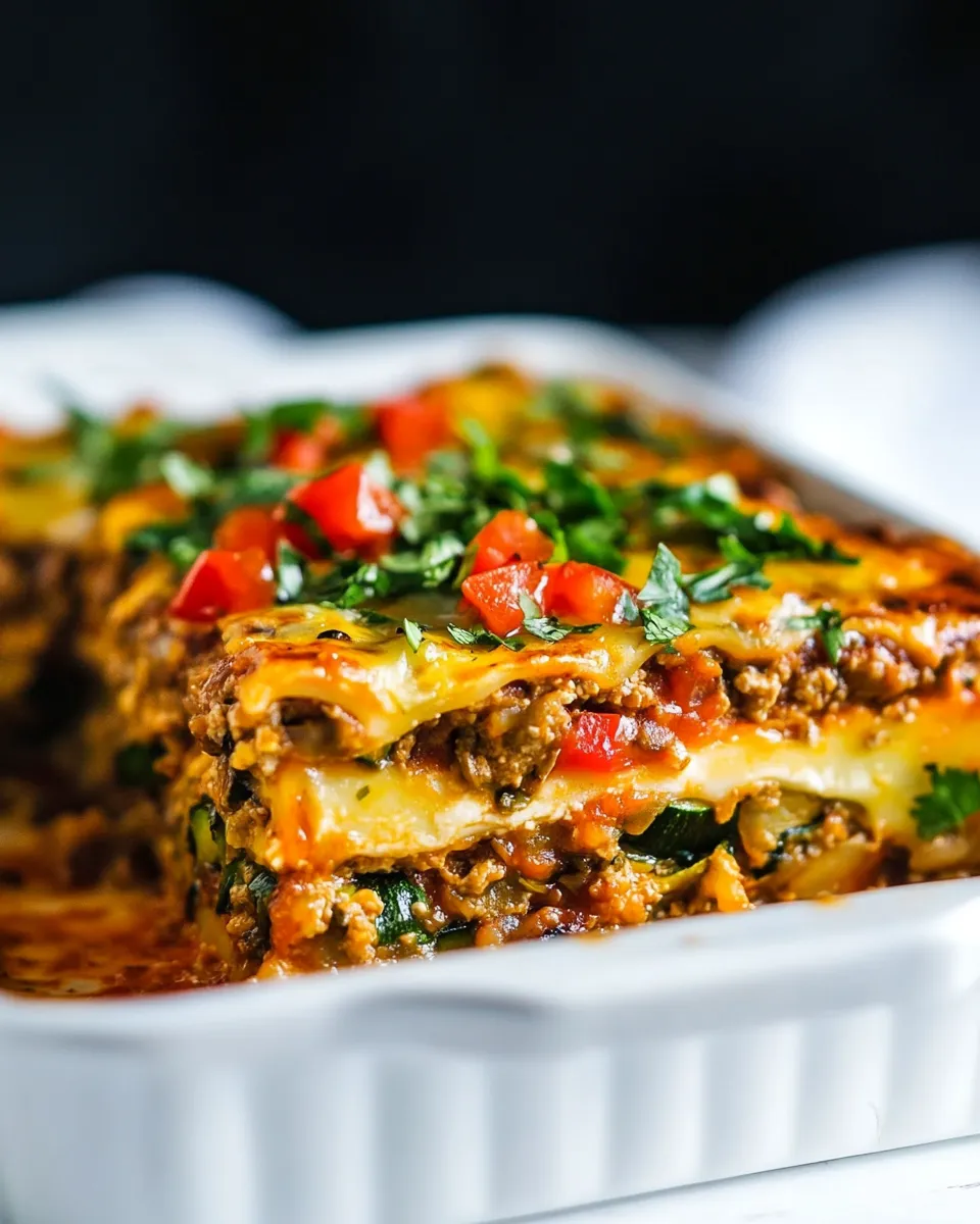 Easy Mexican Zucchini Lasagna picture