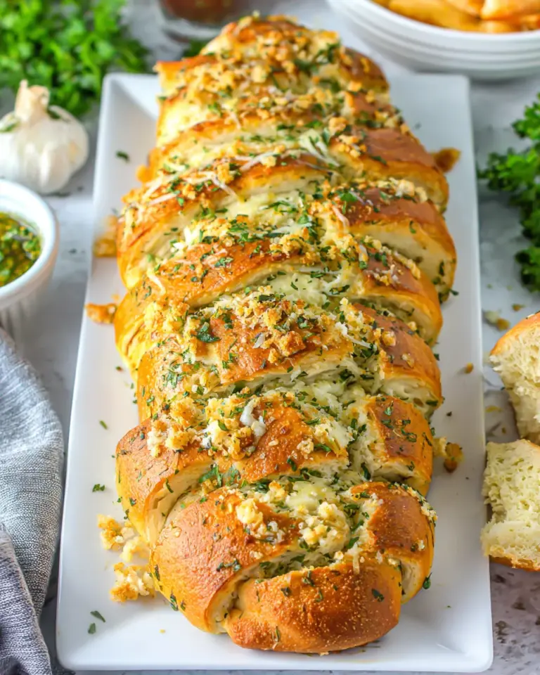 Homemade Million Dollar Chicken Braid photo