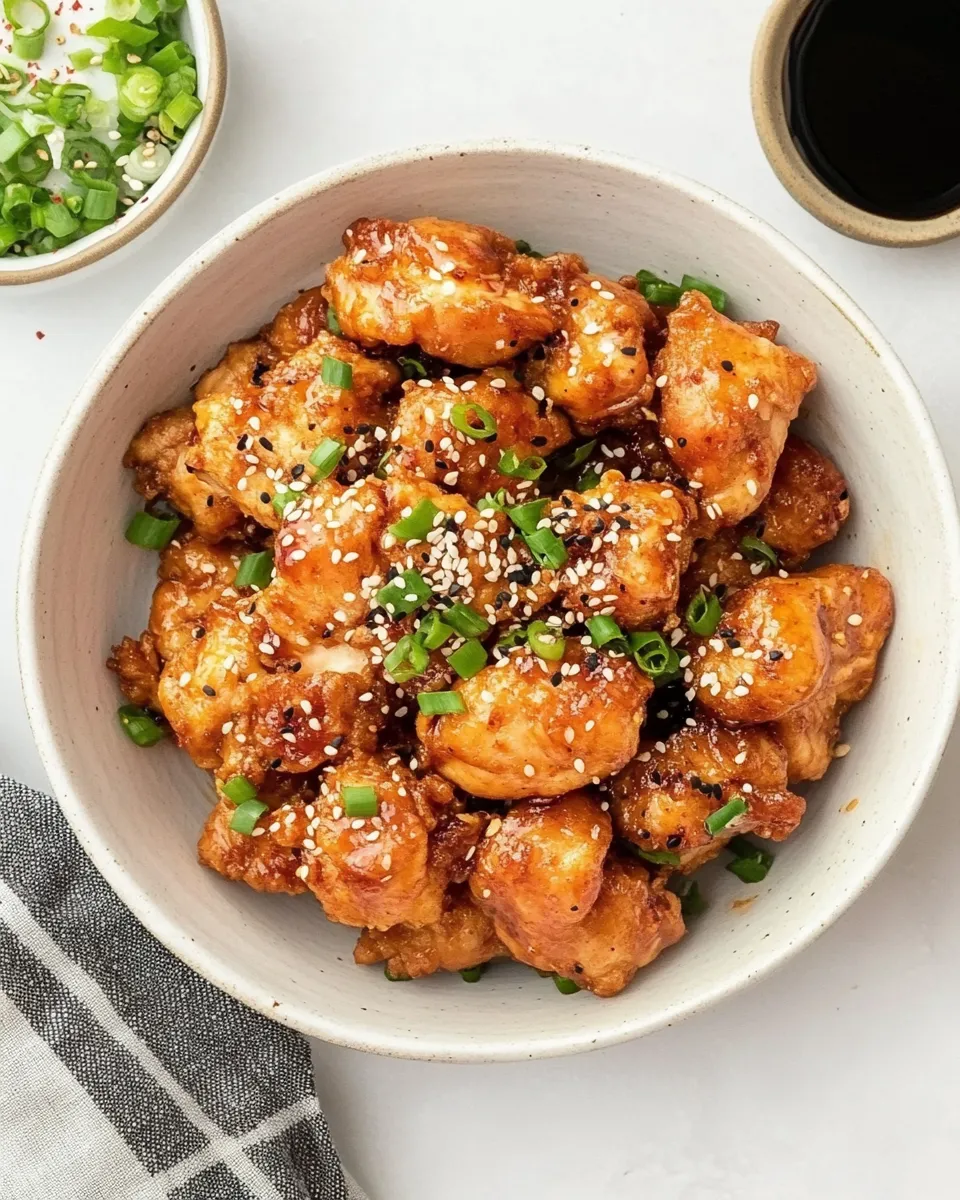 Delicious Mochiko Chicken dish photo