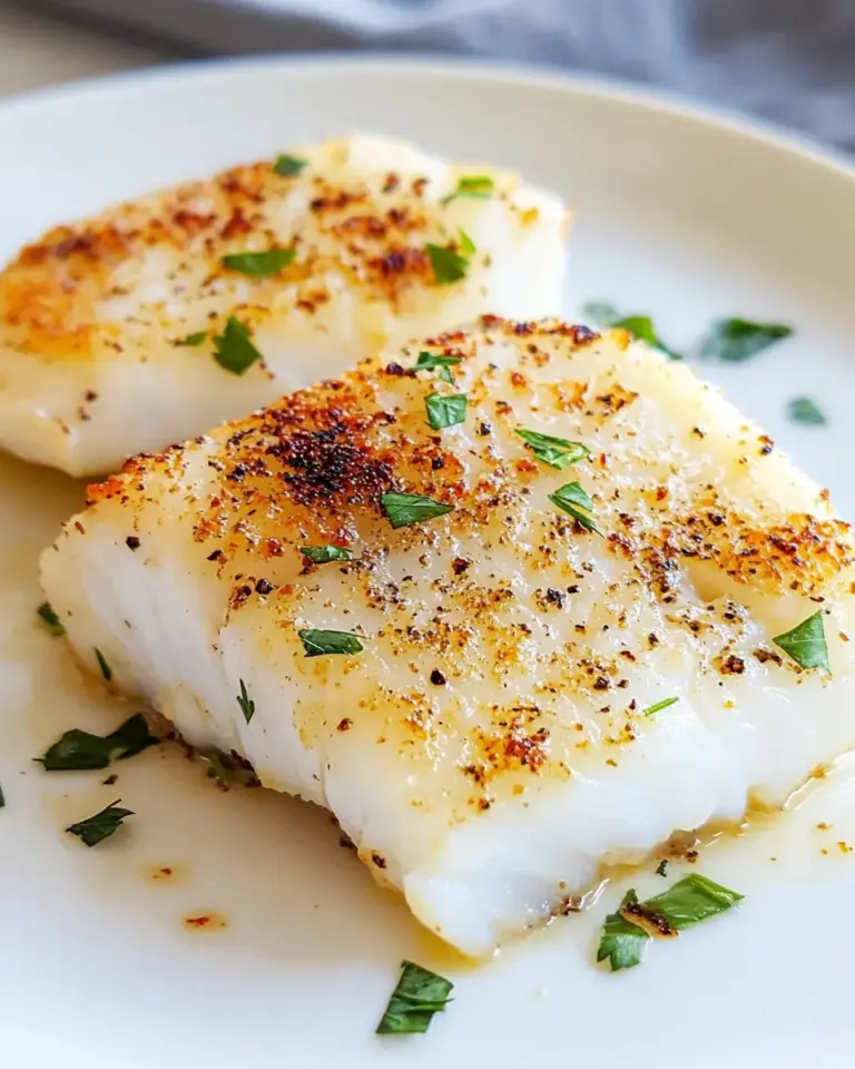 Homemade Moist Oven Baked Cod photo